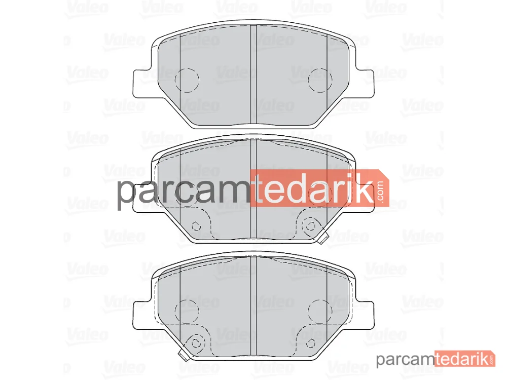 VALEO 670173 | Fren Balatası — Opel Insignia B Grand Sport, Opel Insignia B